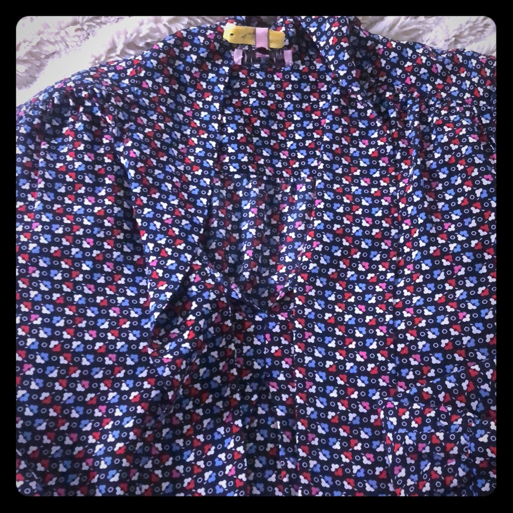 Juicy Couture Tie Neck Blouse